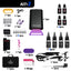 2025 Original V UV Light Hair Extension Kit Complete Set with Long-Lasting UV Glue and Remover Machine - Salon Styling Tools