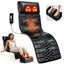 Shiatsu Full Body Massage Mat with Heat, Detachable Massager Pad, 10 Vibrating Motors, 9 Intensity Levels, Relax at Home Office