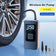 Wireless Car Air Pump Portable Air Compressor Electric Tire Inflator with LCD Digital Display for Car Motorcycles Bicycle Ball