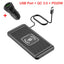 Car Wireless Charger Non-Slip Pad Silicone Fast Charging Wireless Charger for Car for IPhone 15 14 Xiaomi Huawei Samsung S23 S22