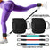 Exercising Resistance Belt, Puller, Leg Strength Training, Tie Strap, Foot Loop Buckle, Elastic Rope Protector, Edge Protection