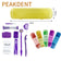 8pcs/set Orthodontic Care Kit Oral Cleaning Teeth Whitening Portable Whitening Tool Suit Interdental Brush Portable