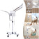 3-in-1 Facial Steamer Beautician Steamer Deep Cleaning w/Hot and Cold Nozzle LED Magnifying Lamp Beauty Salon Spa