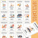 16pcs Home Workout Exercise Cards,Illustrated Guide With Instructions,Portable Fitness Flashcards For Training,Yoga,Fitness Gift