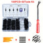 130PCS Bumper Retainer Clips with Fastener Remover Car Plastic Rivets Push Kit -Door Trim Panel
