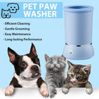 Dog Pet Paw Washer Automatic Paw Foot Cleaner with Rechargeable Cup for Small Medium Large Breed Dogs Cats Paw Foot Washer Cup