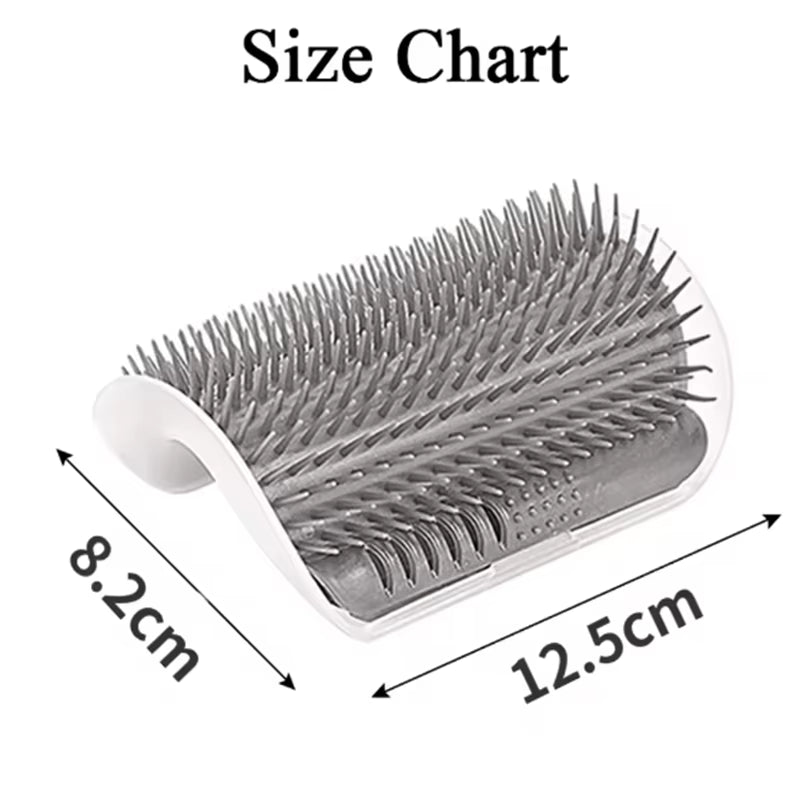 Masajeador De Esquina Para Gato Rascador Para Rascar Gatos Cepillo Para Gatos Peine Cepillo Para Esquina De Masaje Pet Supplies