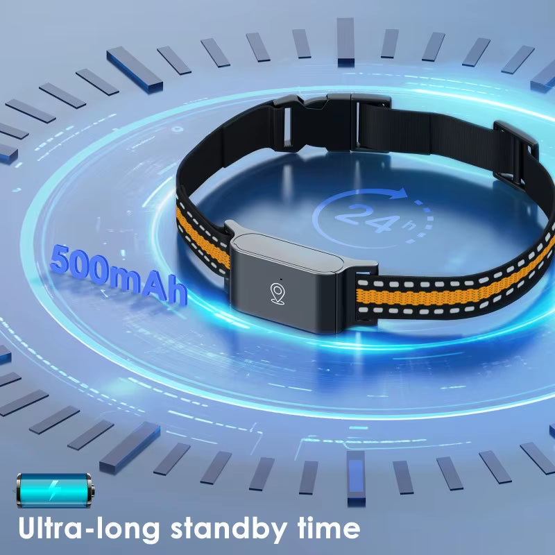 Pet Smart Gps Tracker Mini Real Time Tracking Locator USB Charging Dog GPS Tracker Smart Electronic Pet Tracker for Android IOS