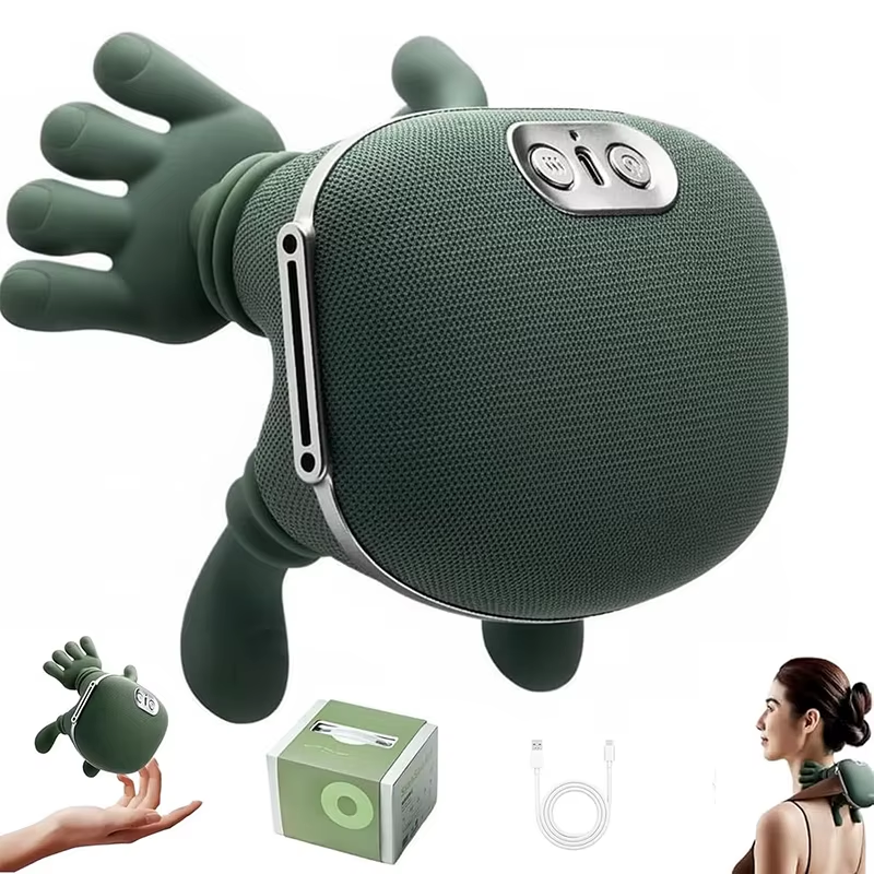 2025 Bionic Neck Shoulder Massager N7 Kneading Massager Shawl 3-Level Modes Neck Cervical Waist Leg Body Muscles Massage Pillow Imagen principal del producto