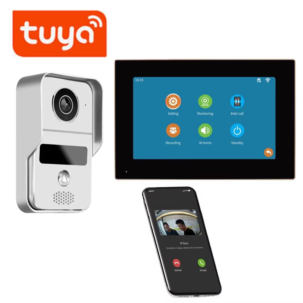 Tuya Smart 7-Inch 1080P Video Doorbell Secondary image