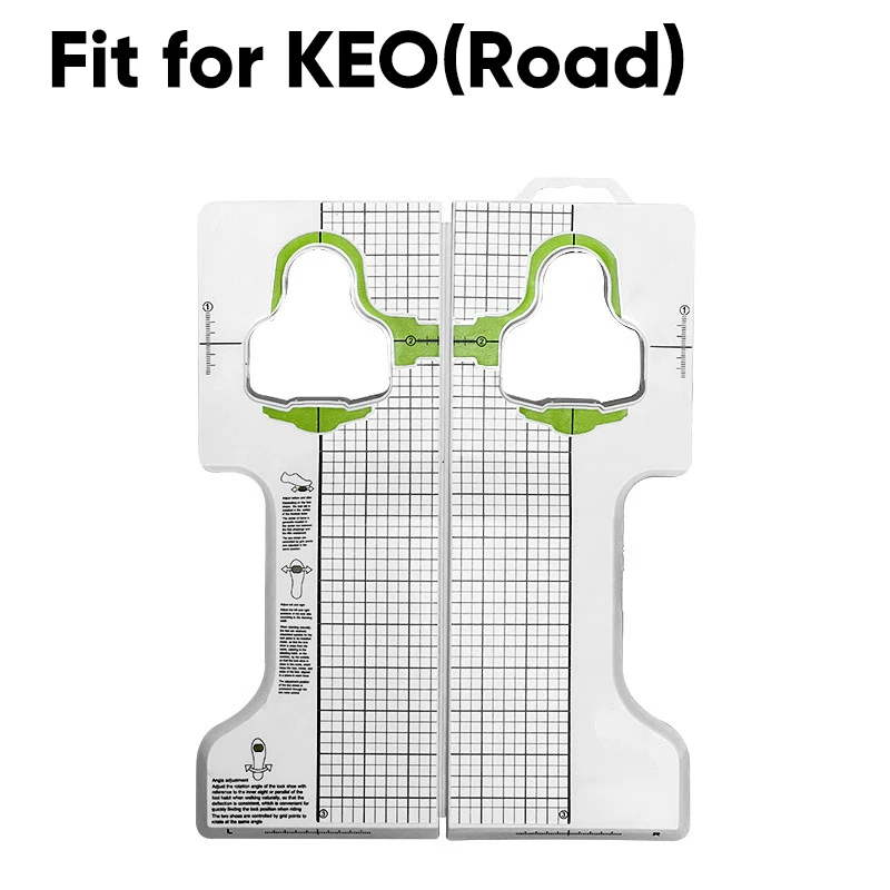 Fit SPD/KEO Cleats Adjustment Tool Road Mountain Bike Selft-Locking Pedals Fitting Tool Bicycle Lock Shoes Cleat Adjuster Main image