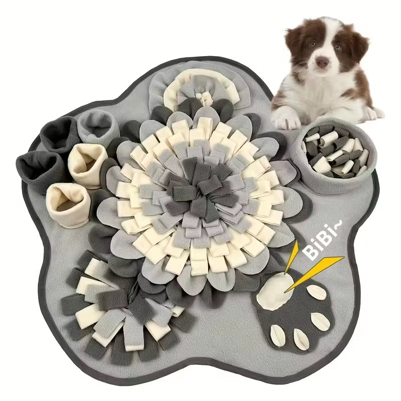 [Interactive Snuffle Mat] Durable Polyester KM-P Interactive Snuffle Mat for Dogs - Slow Feeder & Foraging Skill Toy