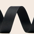 New Automatic Buckle Belt, Canvas Tactical Workwear Casual Outdoor Military Training Pants Belt for Men