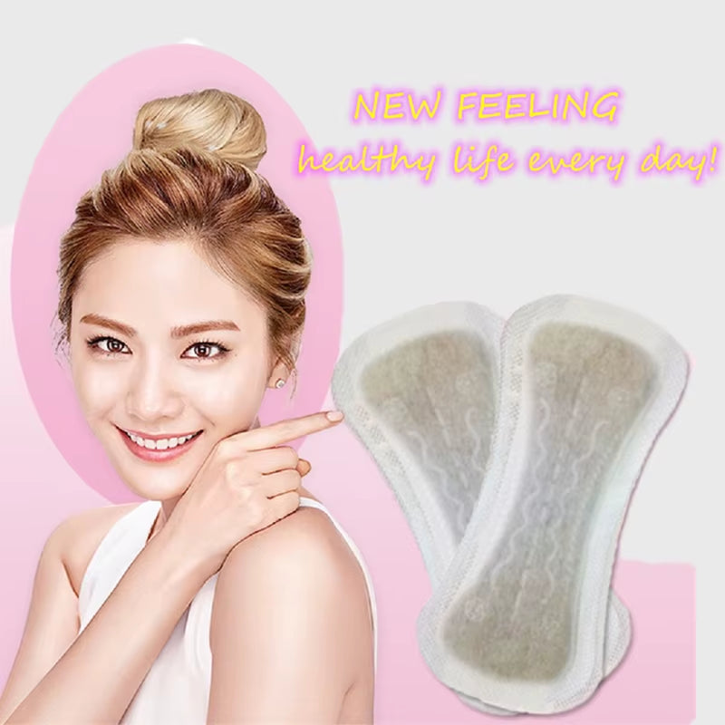 20Pcs Chinese Herbal Gynecological Pads Medicine Tampons Vaginal Infection Silver-Ion Gynecol Cure Care Medicated Sanitary Pads
