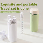 4 in 1 Travel Dispenser Portable Travel Bottles Leak Proof Leakproof Travel Container for Perfume Shampoo Conditioner Lotion
