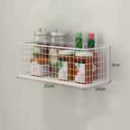 1Pc Strong Magnetic Spice Rack-No-Drill,Space-Saving Kitchen Organizer for Refrigerator & Microwaves with Super Magnetic Suction