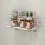 1Pc Strong Magnetic Spice Rack-No-Drill,Space-Saving Kitchen Organizer for Refrigerator & Microwaves with Super Magnetic Suction