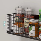 1Pc Strong Magnetic Spice Rack-No-Drill,Space-Saving Kitchen Organizer for Refrigerator & Microwaves with Super Magnetic Suction