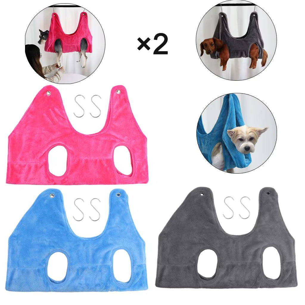 Portable Pet Supply Grooming Bag Hammocls Restraint Bag for Cat Trimming