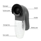 Pet Grooming Vacuum Cleaner Cordless Electric Animal Hair Suction Device Portable Pet Hair Removal Brush Pet Supplies