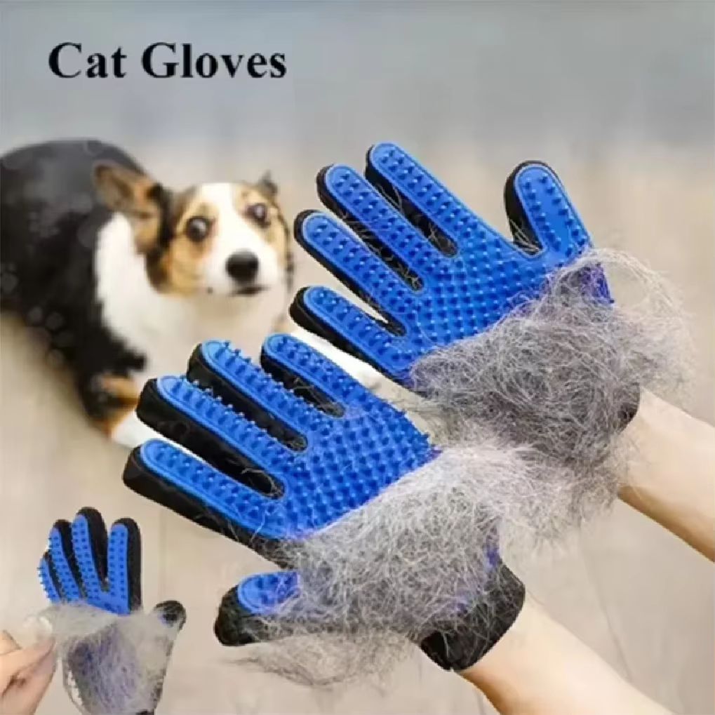 Pet Hair Glove Comb Dogs & Cats Grooming Secondary image