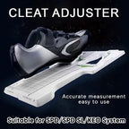 Fit SPD/KEO Cleats Adjustment Tool Road Mountain Bike Selft-Locking Pedals Fitting Tool Bicycle Lock Shoes Cleat Adjuster