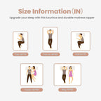 Ultra Queen Size Soft Mattress Topper, Viscose Derived from Bamboo with Pillow Top Design, Thick Cooling Pad for Back Pain Relief, Deep Pocket for Mattress, Naturally Cooling for Hot Sleepers, Green