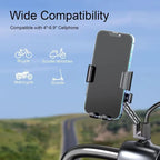 Bike Phone Holder Motorcycle Fast Locking Rotatable MTB Phone Mount Shockproof Phone Holder