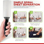 120/300Sheets Disposable Tear Sticky Roller Multi-Purpose Pet Cat Dog Hair Remover Household Dust Removal Brush Cleaning Tools