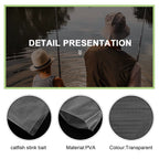 400Pcs/Lot 7X14Cm PVA Water Soluble Bags for Carp Fishing Bait Casting New Fishing Accessories