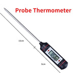 Tp700 Digital Remote Wireless Food Kitchen Oven Thermometer Probe for BBQ Grill Oven Meat Timer Temperature Manually Set
