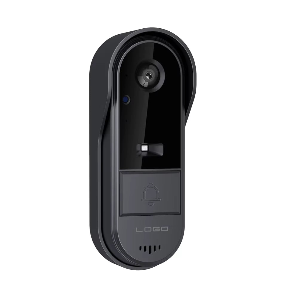 2.4G WiFi Wireless Visual Doorbell HD 4.3 Inch IPS Screen IR Night Vision Door Eye Camera Video Intercom Doorbell