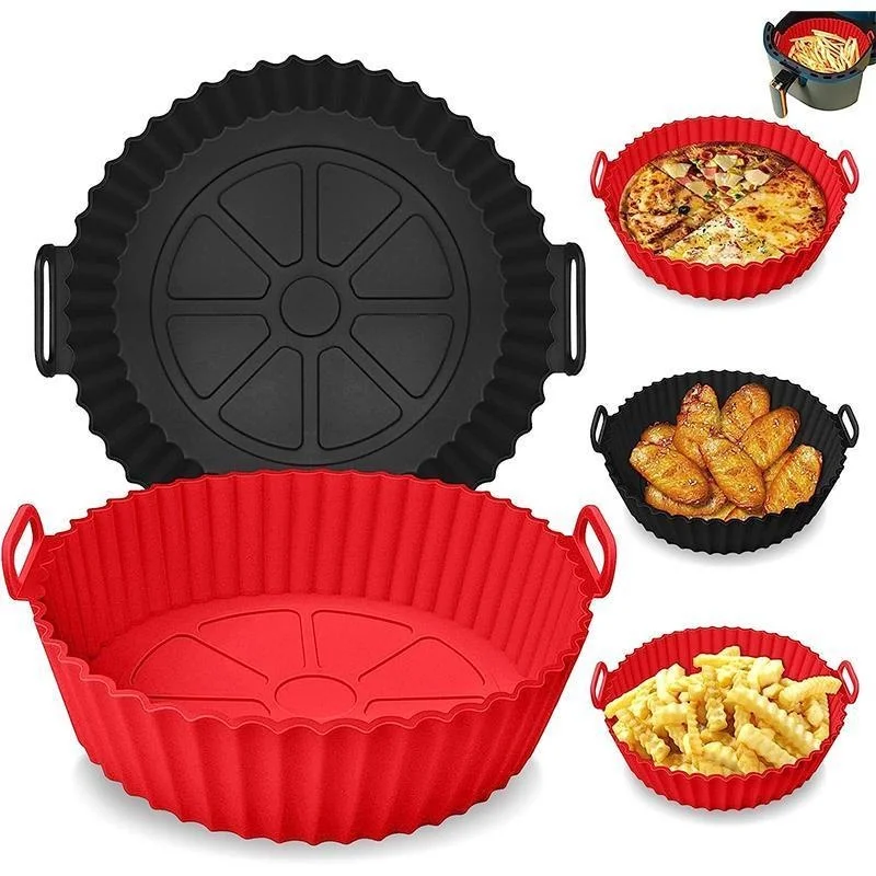 Air Fryer Silicone Liners Pot Reusable Imagen secundaria del producto