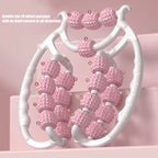 1Pcs Trigger Point Massage Foam Roller Stick for Arms, Tennis Elbow Muscle Roller,Hard Spiky Massage Ball and 20 Wheel Cellulite