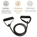 Resistance Bands with Handles, Exercise Bands, Workout Bands with Handles for Men Women, Strength Training Equipment at Home