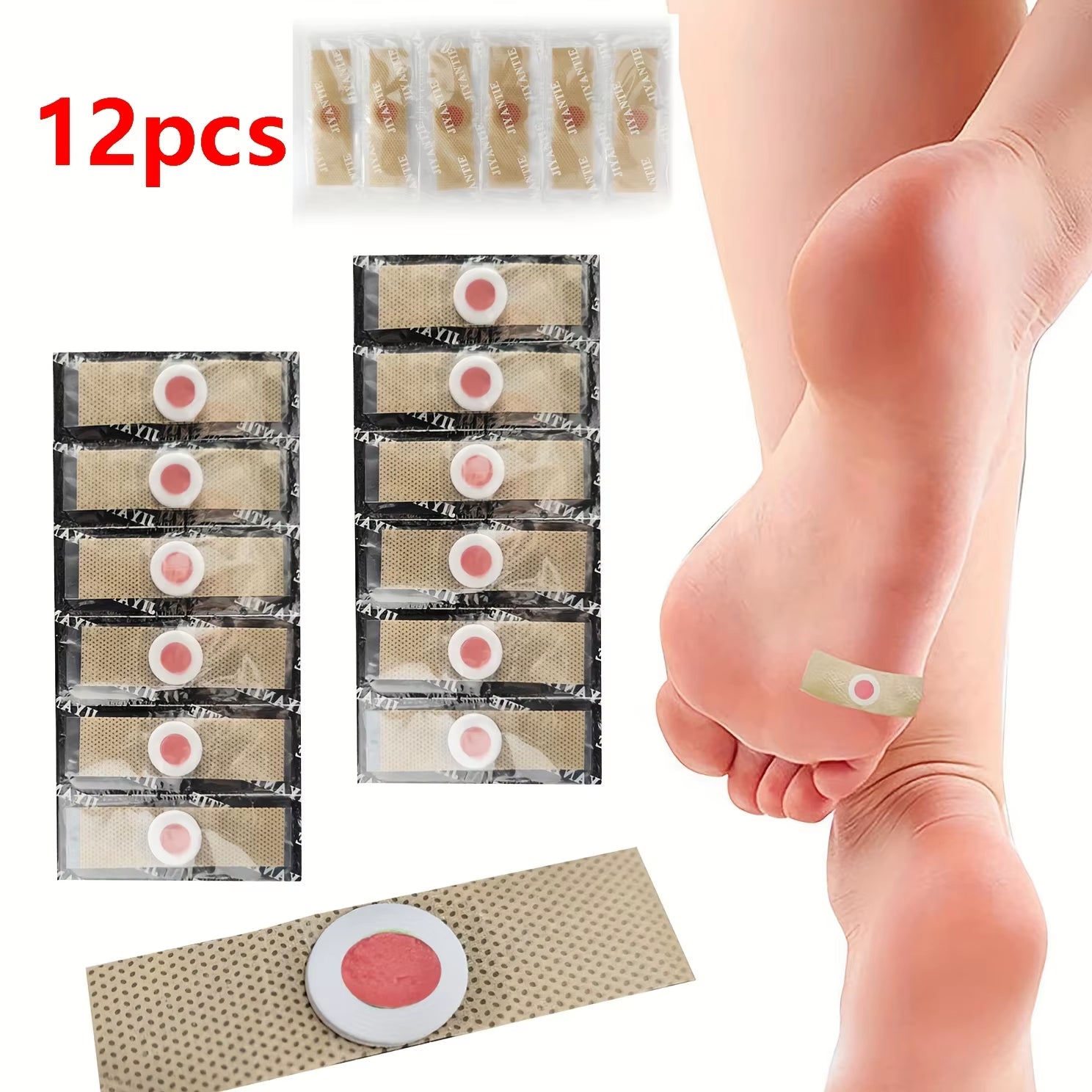 12Pcs Foot Corn-Callus Removal Clavus Paster Corn Pads Foot Care Products