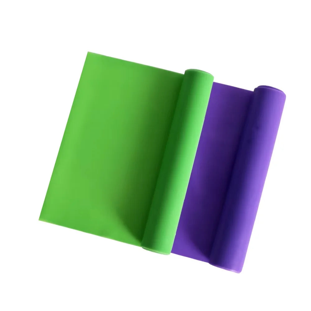 Yoga Resistance Band Pilates Training Fitness Exercise Home Gym Sport Elastic Band Natural Rubber Latex Tension Yoga Accessories Imagen secundaria del producto