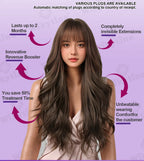 2025 Original V UV Light Hair Extension Kit Complete Set with Long-Lasting UV Glue and  Remover Machine - Salon Styling Tools