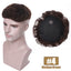 S-noilite 16x19cm 35g Men Toupee Human Hair Replacement System Hair Toppers Hairpiece 4Inch Hair Wig Men Clip In Hair Extensions