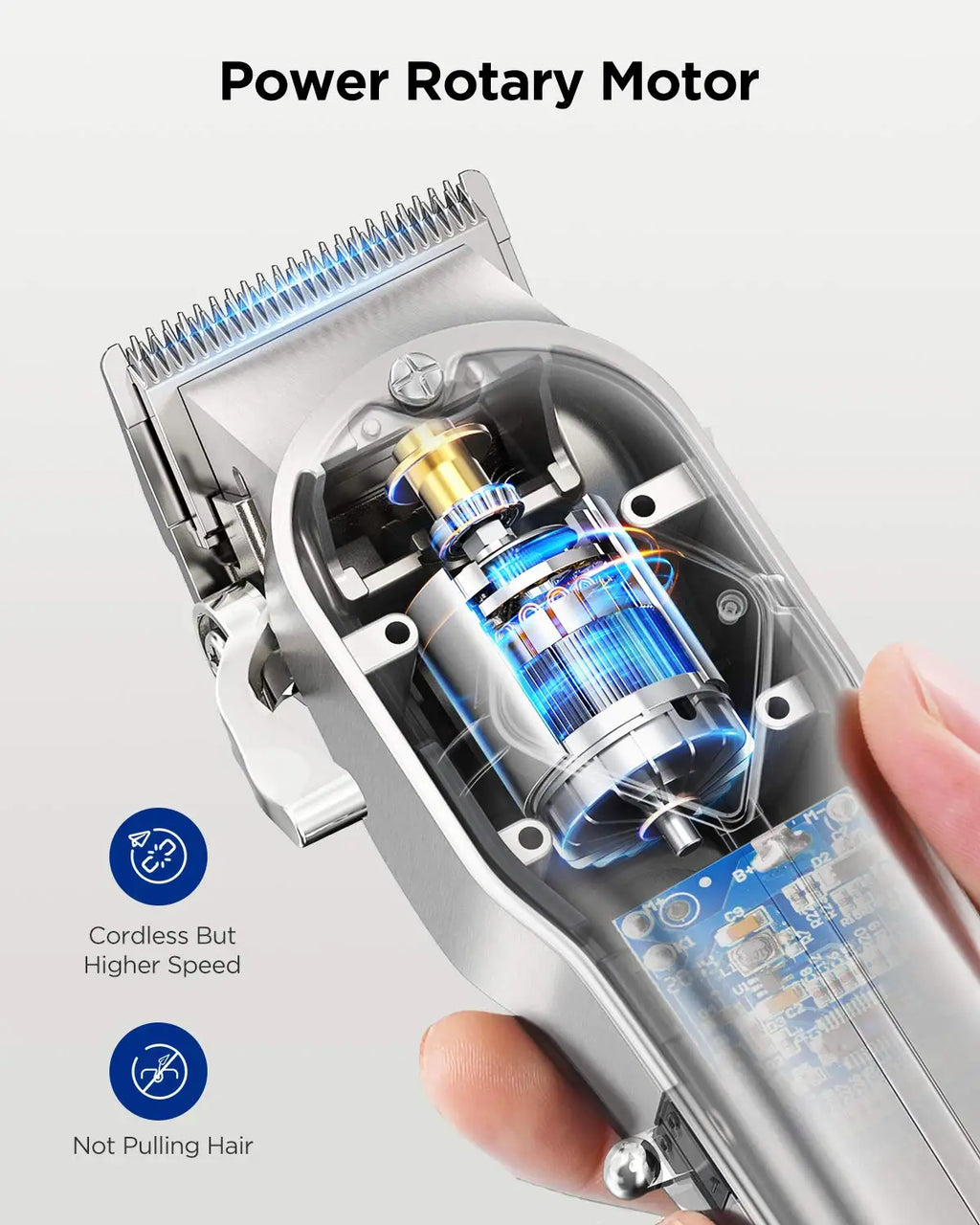 2024 Limural Home appliance Hair Clippers Professional Cordless Clippers Hair Cutting Beard Barbers Electric shaver for men