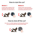 Auto car One start stop engine system with remote control Car PKE keyless entry start system open trunk for 12V SUV autostart