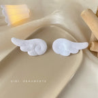 2PCS Cute Plush Children Side Hair Clips Anime Angel Cosplay Wings Hair Accessories Girls Cartoon Barrettes Headwear Hairpins