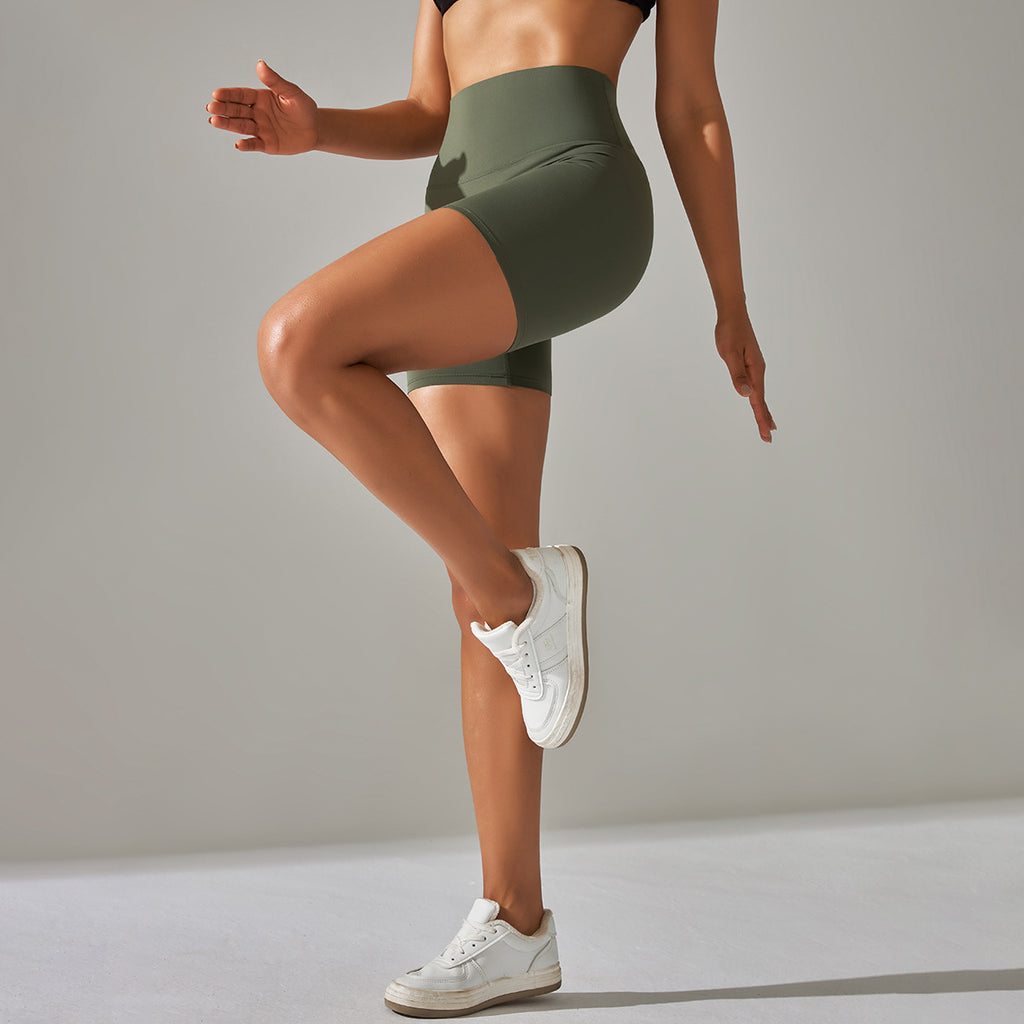 Yoga Shorts Women Fitness Shorts Running Cycling Shorts Breathable Sports Leggings High Waist Summer Workout Gym Shorts