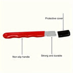 “Precision Edge” Professional Kitchen Knife Sharpener - Tungsten and Diamond Ceramic Whetstone for All Blades, Including Garden Scissors