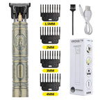 Retro T9 Original Haircutting Machine Set Jackets Trimmer Men's Electric Shaver Male Lence Pro Barber Shaver for Sensitive Areas
