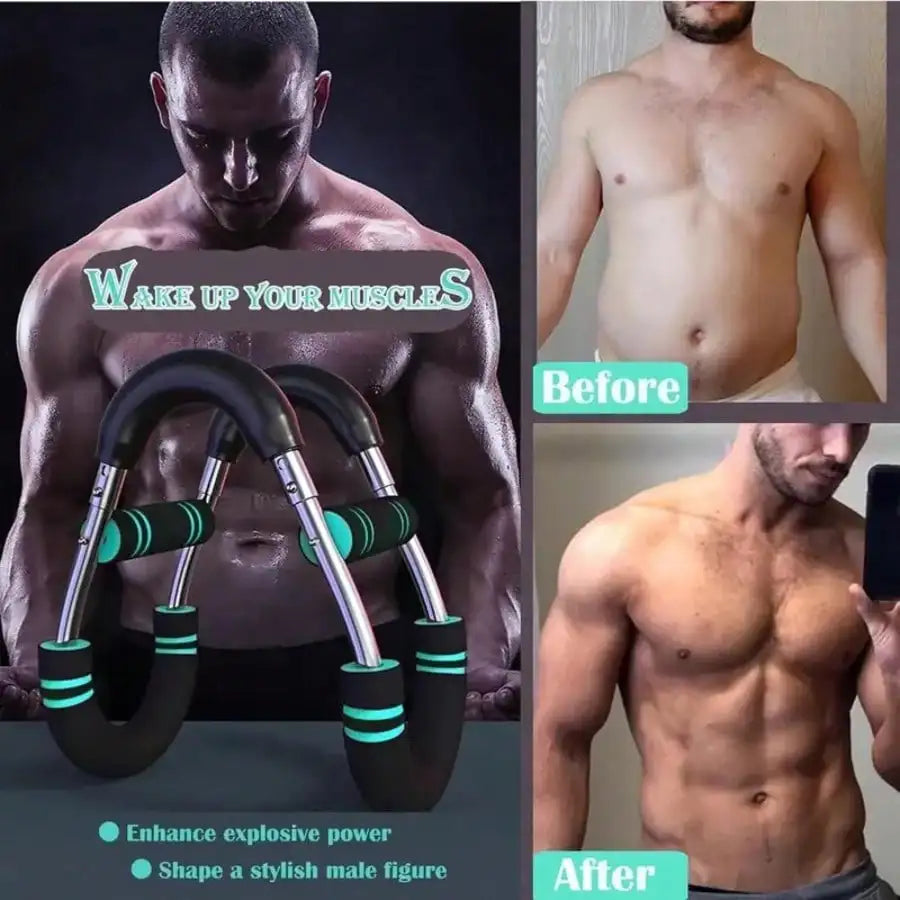 Adjustable Shaker Twister Arm Trainer, Chest & Forearm Workout Equipment, Home Fitness Strengthener for Arm Exercise Imagen secundaria del producto