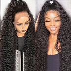 Burmese Raw 250% Density 30 inch 13x6 HD Lace Front Human Hair Wigs Deep Wave 13x4 Frontal Wigs Women Curly Glueless Closure Wig