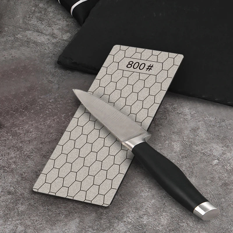 Sy Tools New 80-3000# Professional Diamond Knife Sharpener Sharpening Stone plate Kitchen chef Knife whetstone honeycomb pattern
