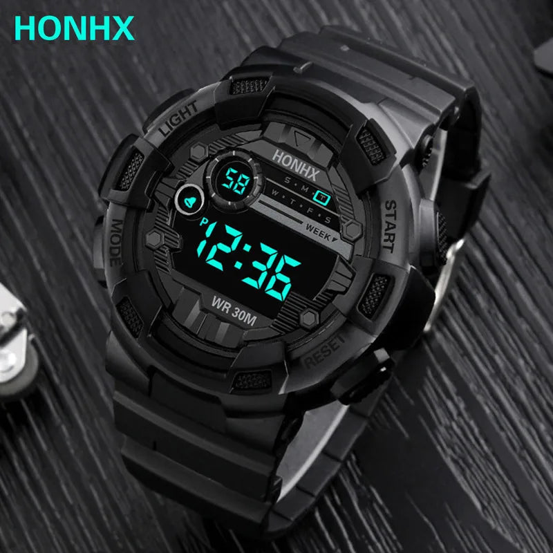 Kids Digital Watches Life Waterproof Electronic Watch For Children multi-function luminous Sports Wrist watch For Boys Imagen principal del producto