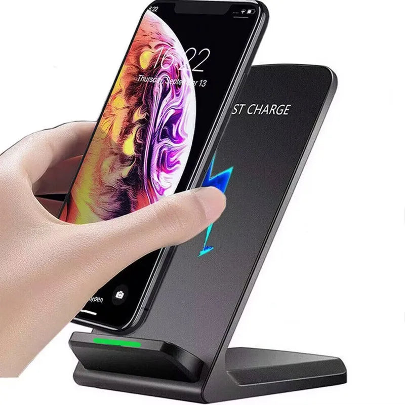 Wireless Charger Station Earphone Phone Fast Charging Charger Holder For iPhone 16 15 14 13 Pro Max Samsung S24 S23 Xiaomi Imagen principal del producto